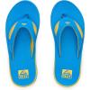 imageREEF Fanning Pregame Mens Bottle Opener Flip Flop Arch Support Durable Outsole Water FriendlyBlueYellow