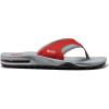 imageREEF Fanning Pregame Mens Bottle Opener Flip Flop Arch Support Durable Outsole Water FriendlyRedGrey