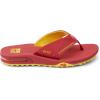 imageREEF Fanning Pregame Mens Bottle Opener Flip Flop Arch Support Durable Outsole Water FriendlyRedYellow