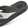 imageREEF Phantoms Mens Beach Flip Flop Water Friendly Soft and Supportive Molded FootbedGreyWhite