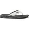 imageREEF Phantoms Mens Beach Flip Flop Water Friendly Soft and Supportive Molded FootbedGreyWhite