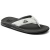imageREEF Phantoms Mens Beach Flip Flop Water Friendly Soft and Supportive Molded FootbedGreyWhite