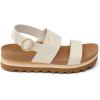 imageREEF Vista Hi Buckle Womens Platform Fashion Sandal Arch Support Ultra Soft Cushion FootbedVintage