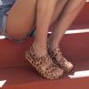 imageREEF Water Vista Womens Platform Sandal Water Friendly Adjustable Velcro StrapLeopard
