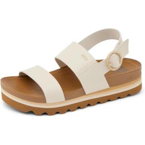 imageREEF Vista Hi Buckle Womens Platform Fashion Sandal Arch Support Ultra Soft Cushion FootbedVintage