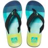 imageREEF Kids Ahi UnisexChild Beach Flip Flop Soft Cushion Footbed Water FriendlyAquaGreen