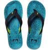 imageREEF Kids Ahi UnisexChild Beach Flip Flop Soft Cushion Footbed Water FriendlyBlue Coral