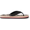 imageREEF Kids Ahi UnisexChild Beach Flip Flop Soft Cushion Footbed Water FriendlyFloral Cheetah