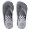 imageREEF Kids Ahi UnisexChild Beach Flip Flop Soft Cushion Footbed Water FriendlyGroovy Grey