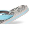 imageREEF Kids Ahi UnisexChild Beach Flip Flop Soft Cushion Footbed Water FriendlyLight Blue Palm