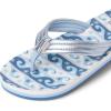 imageREEF Kids Ahi UnisexChild Beach Flip Flop Soft Cushion Footbed Water FriendlyWavey