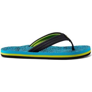 imageREEF Kids Ahi UnisexChild Beach Flip Flop Soft Cushion Footbed Water FriendlyBlue Coral