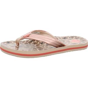 imageREEF Kids Ahi UnisexChild Beach Flip Flop Soft Cushion Footbed Water FriendlyCheetah