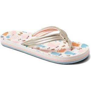 imageREEF Kids Ahi UnisexChild Beach Flip Flop Soft Cushion Footbed Water FriendlyCool Cats