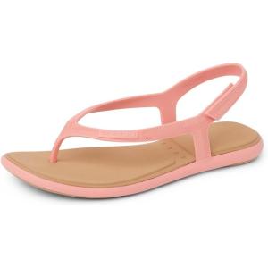imageREEF Water Willow Maya Womens Sandal Lightweight and Flexible Waterproof Soft Cushion FootbedBurnt Coral