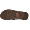 imageREEF Womens Ojai Classic Slim Sandal Premium Leather Soft Cushion Footbed Durable OutsoleDark Brown