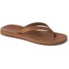 imageREEF Womens Ojai Classic Slim Sandal Premium Leather Soft Cushion Footbed Durable OutsoleDark Brown