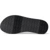 imageReef Womens Ginger Beach Flip Flop Soft Woven StrapBlackBlack
