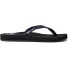 imageReef Womens Ginger Beach Flip Flop Soft Woven StrapBlackPurple