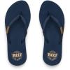 imageReef Womens Ginger Beach Flip Flop Soft Woven StrapNavy