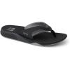 imageREEF Mens Cushion Fanning FlipFlopBlack