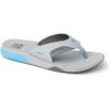 imageREEF Mens Cushion Fanning FlipFlopLight GreyBlue