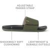 imageREEF Mens Cushion Phantom Slide SandalOliveBlack