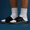 imageREEF Swell Cruiser Mens Recovery Slides Enhanced Arch Support Water FriendlyBlackGrey