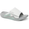 imageREEF Swell Cruiser Mens Recovery Slides Enhanced Arch Support Water FriendlyGreyGreen