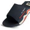 imageREEF Swell Cruiser Mens Recovery Slides Enhanced Arch Support Water FriendlyNavyWhiteOrange