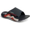 imageREEF Swell Cruiser Mens Recovery Slides Enhanced Arch Support Water FriendlyNavyWhiteOrange