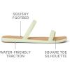 imageREEF Water Willow Marina Womens Sandal Lightweight and Flexible Waterproof Soft Cushion FootbedAloe Wash