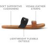 imageREEF Womens Bliss Nights Eliana Slide SandalBlackCafe Duo