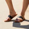 imageREEF Womens Bliss Nights Eliana Slide SandalSand Cheetah Duo
