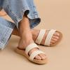 imageREEF Womens Cushion Breeze Kya Slide SandalBlack
