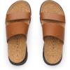 imageREEF Womens Vista Luxe Siaa Platform Sandal Vegan Leather Strap Ultra Cushion FootbedCocoaBlack