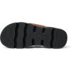 imageREEF Womens Vista Luxe Siaa Platform Sandal Vegan Leather Strap Ultra Cushion FootbedCocoaBlack