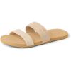 imageREEF Womens Bliss Nights Eliana Slide SandalSand Cheetah Duo
