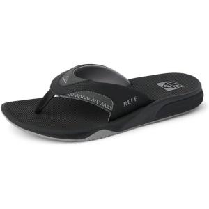 imageREEF Mens Cushion Fanning FlipFlopBlack