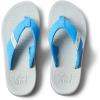 imageREEF Boys Kids Santa Ana FlipFlopLight BlueLight Grey