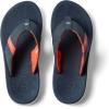 imageREEF Boys Kids Santa Ana FlipFlopNavyWhiteOrange