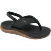 imageREEF Boys Little Santa Ana FlipFlopBlack