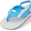 imageREEF Boys Little Santa Ana FlipFlopLight BlueLight Grey