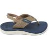 imageREEF Boys Little Santa Ana FlipFlopNavyKhaki