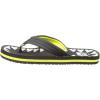 imageREEF Kids Ahi UnisexChild Beach Flip Flop Soft Cushion Footbed Water FriendlyBlack Shark Teeth