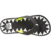 imageREEF Kids Ahi UnisexChild Beach Flip Flop Soft Cushion Footbed Water FriendlyBlack Shark Teeth