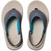 imageREEF Kids Boys Sandals Little FanningGreyAquaOak