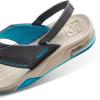 imageREEF Kids Boys Sandals Little FanningGreyAquaOak