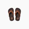 imageREEF Little Ahi UnisexChild Beach Flip Flop Soft Cushion Footbed Water Friendly BackstrapBrown