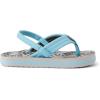 imageREEF Little Ahi UnisexChild Beach Flip Flop Soft Cushion Footbed Water Friendly BackstrapLight Blue Palm